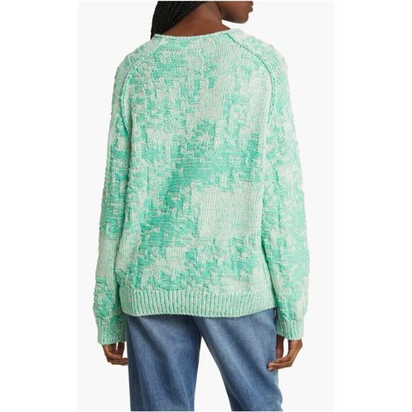 Closed Sweater 100% Organic Cotton Knit Mint Green NWT $465 Size XL 12 - Picture 2 of 11